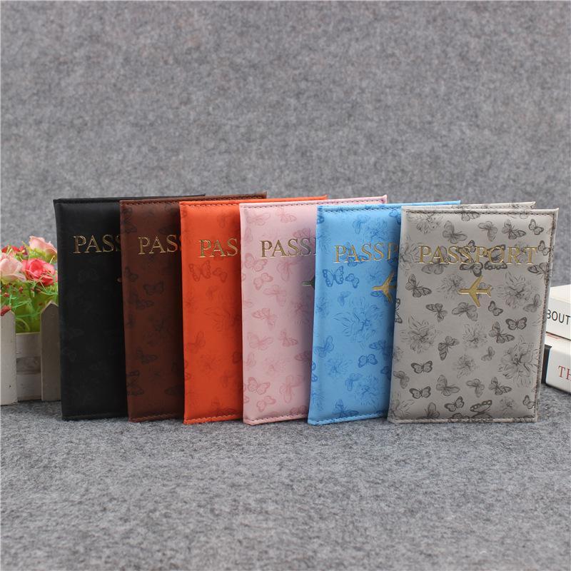 Travel Organizer Men - Sampul Paspor Kulit PU Untuk Pria