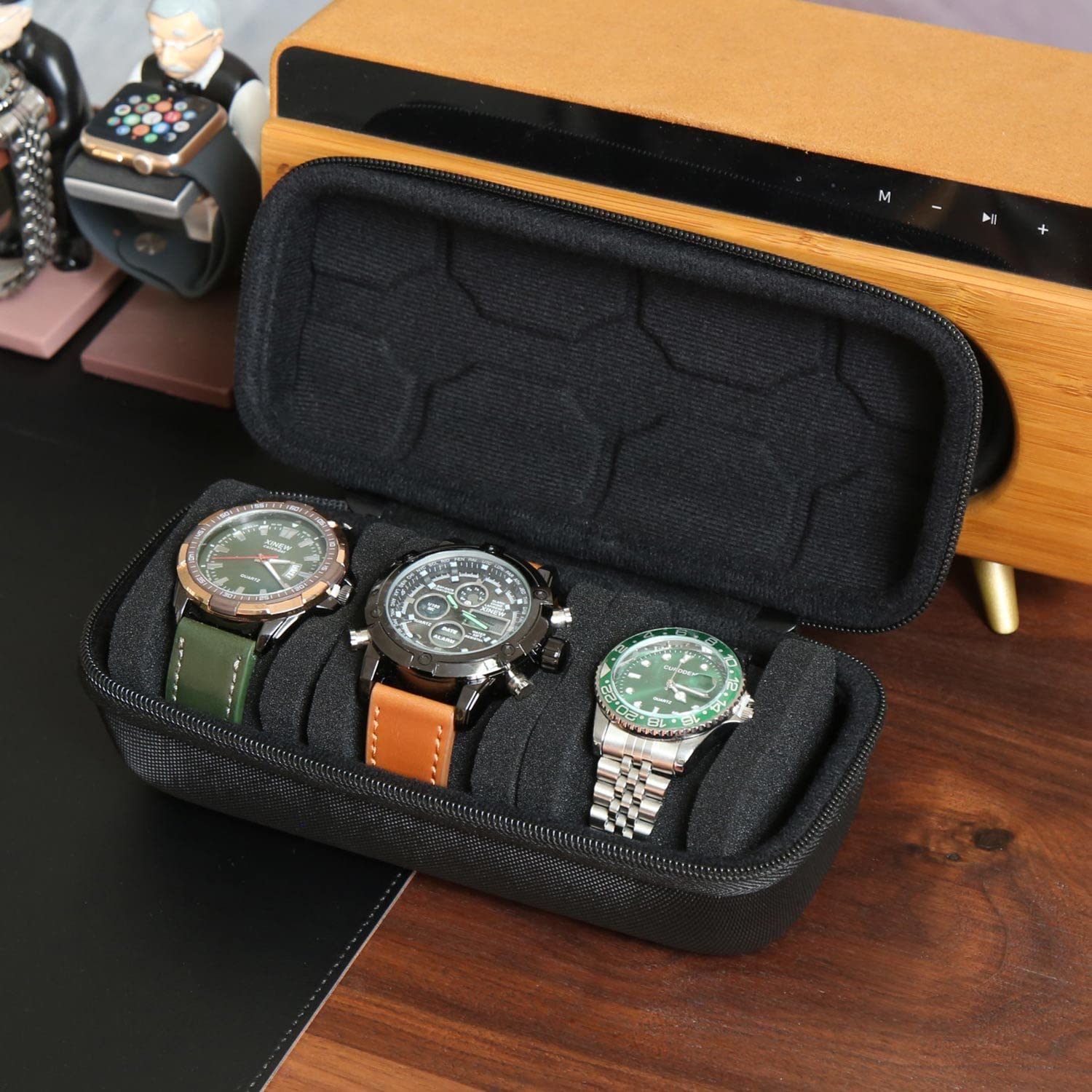 Travel Organizer Men - Organizer Kotak Jam Tangan untuk Pria