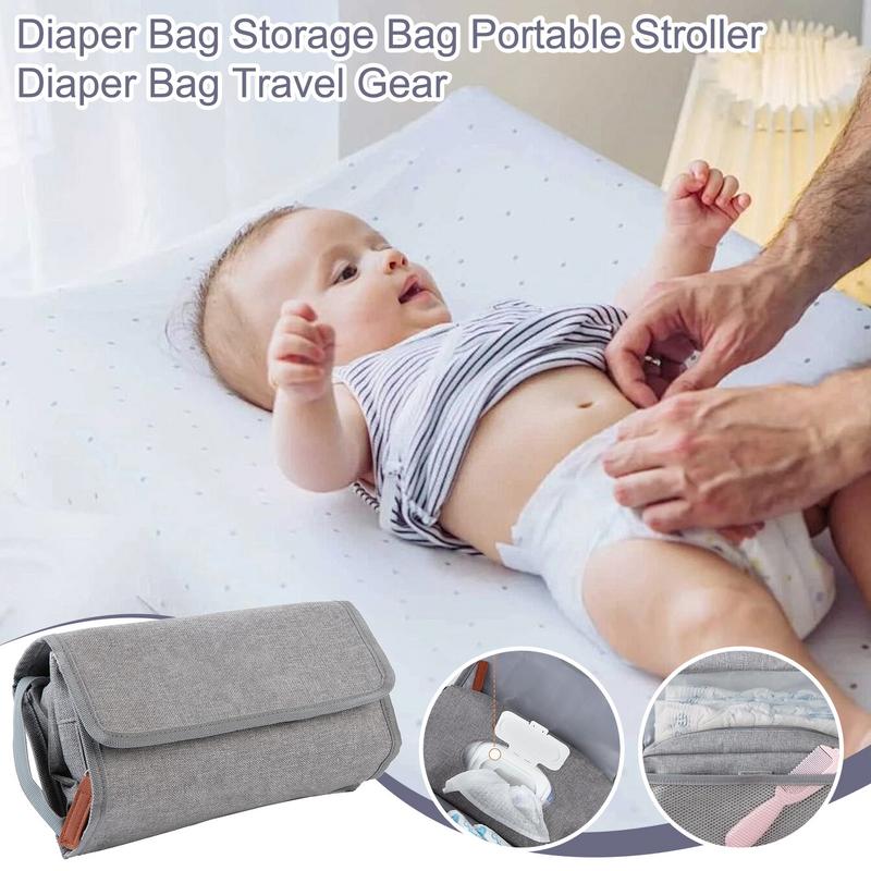 Travel Organizer Men - Tas popok kecil lipat portabel, Tas