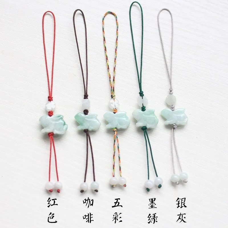 Men Accessories Ring - Kustomisasi Alam Zamrud Cina Kelinci DIY