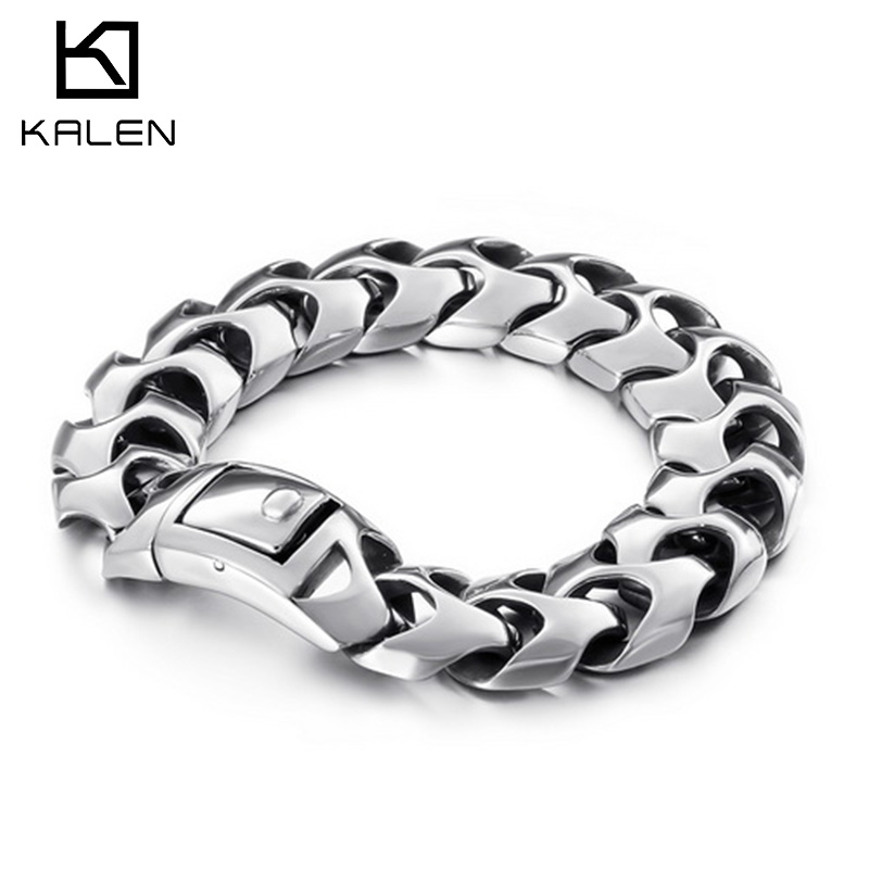 Men Accessories Bd - KALEN Gelang Berbentuk Anak Panah Polesan