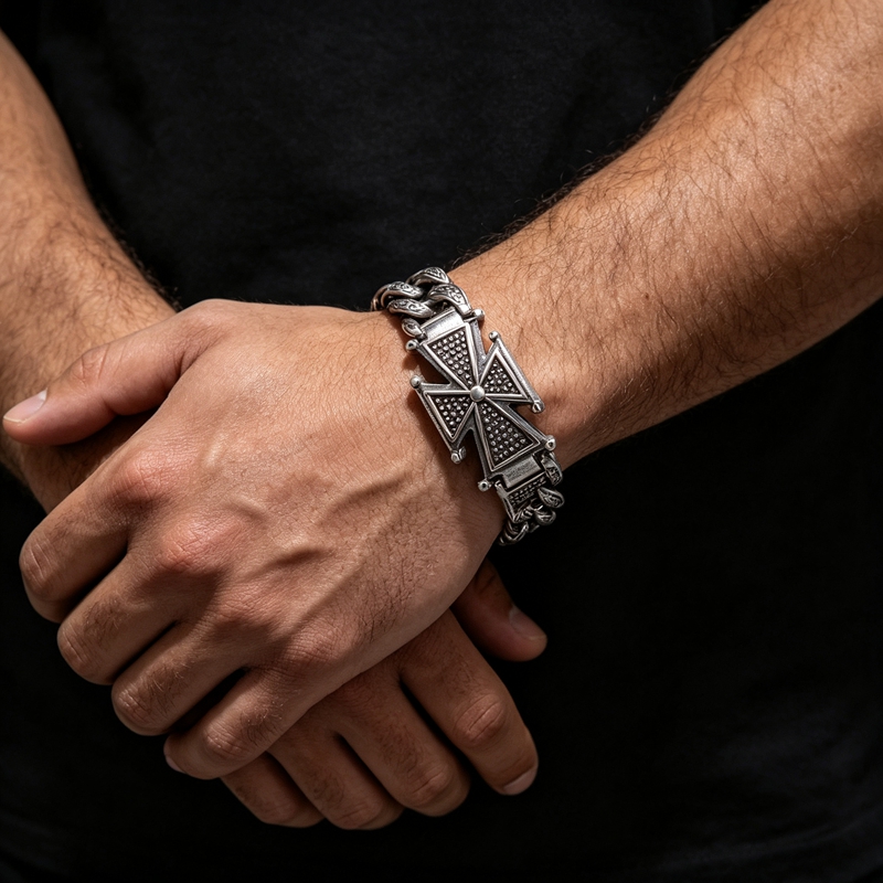 Gelang Salib Besi Stainless St - Men Accessories Bd ulasan dan harga