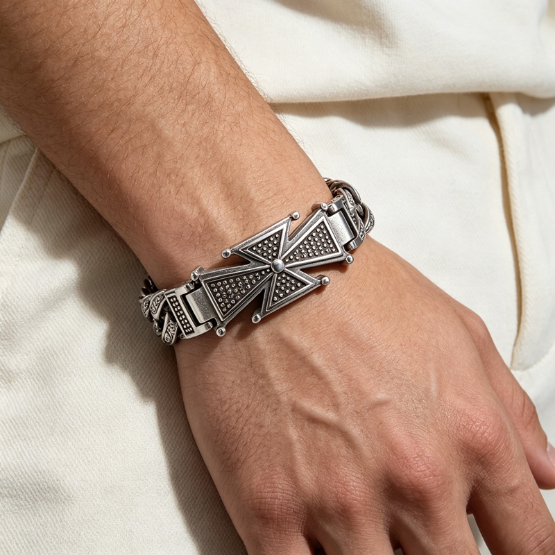 Gelang Salib Besi Stainless St - Men Accessories Bd ulasan dan harga