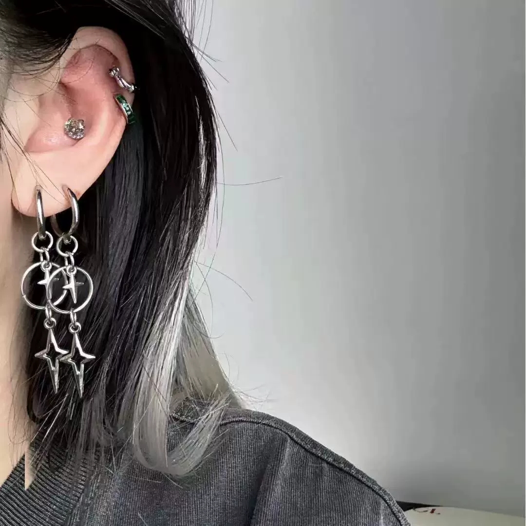 Anting Liontin Bintang Salib P - Men'S Accessories Trends 2025 ulasan dan harga