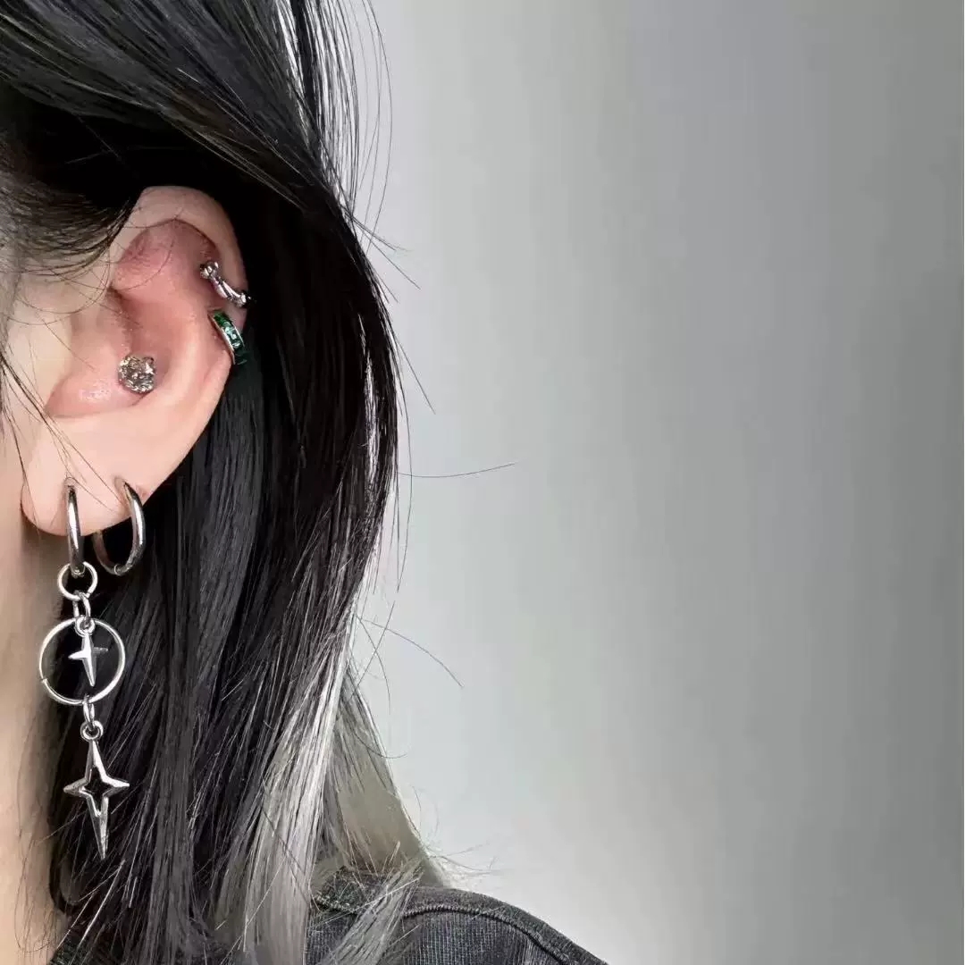 Anting Liontin Bintang Salib P - Men'S Accessories Trends 2025 ulasan dan harga