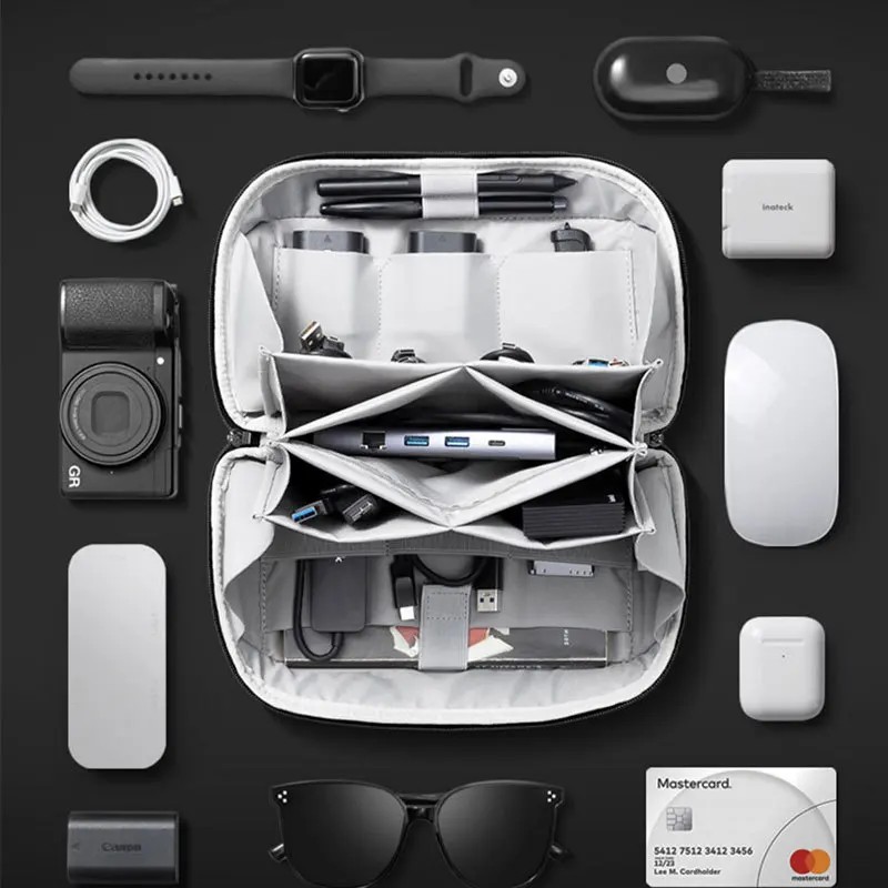Tas Aksesori Digital Multifung - Travel Organizer Men ulasan dan harga