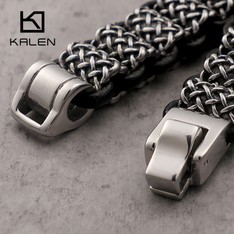 KALEN Gelang Rantai Kotak Pers - Men Accessories Bd ulasan dan harga