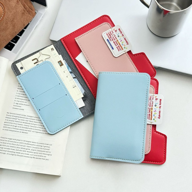 Ins Blok Warna Tempat Paspor D - Travel Organizer Men ulasan dan harga