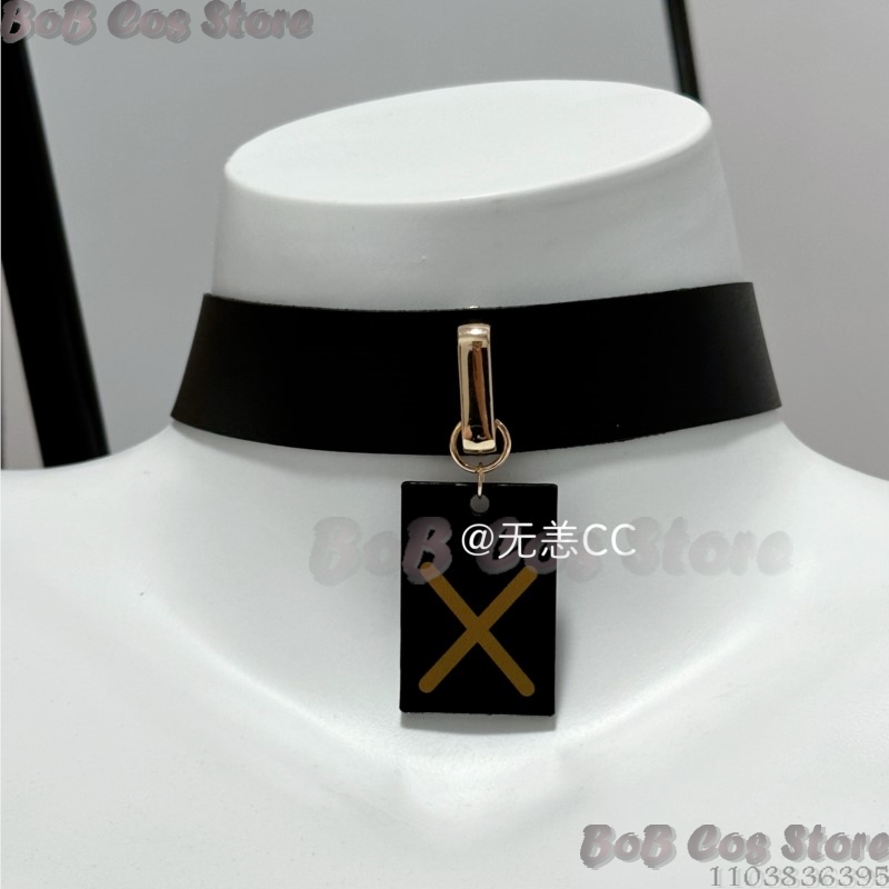 Kostum Cosplay Game Nie Choker - Men Accessories Set ulasan dan harga
