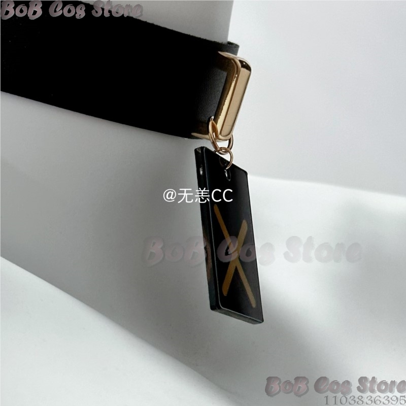 Kostum Cosplay Game Nie Choker - Men Accessories Set ulasan dan harga
