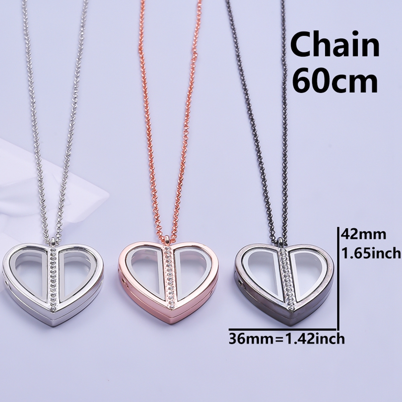 Kalung Liontin Hati Magnet unt - Men Accessories Neck Chain ulasan dan harga