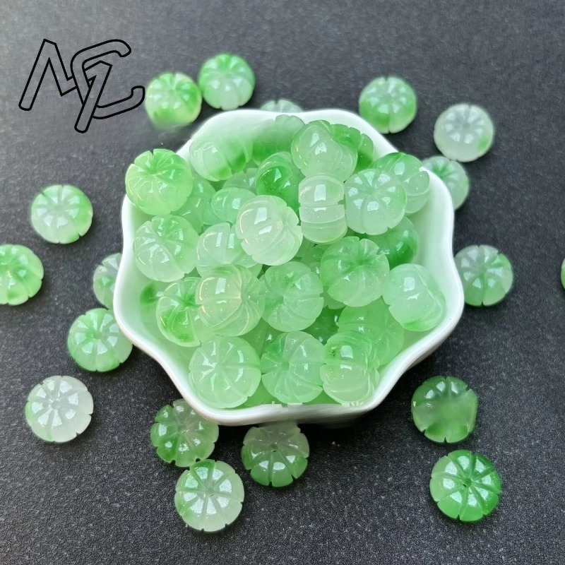 10 Buah Manik-manik Labu Giok  - Men Accessories To Gift ulasan dan harga
