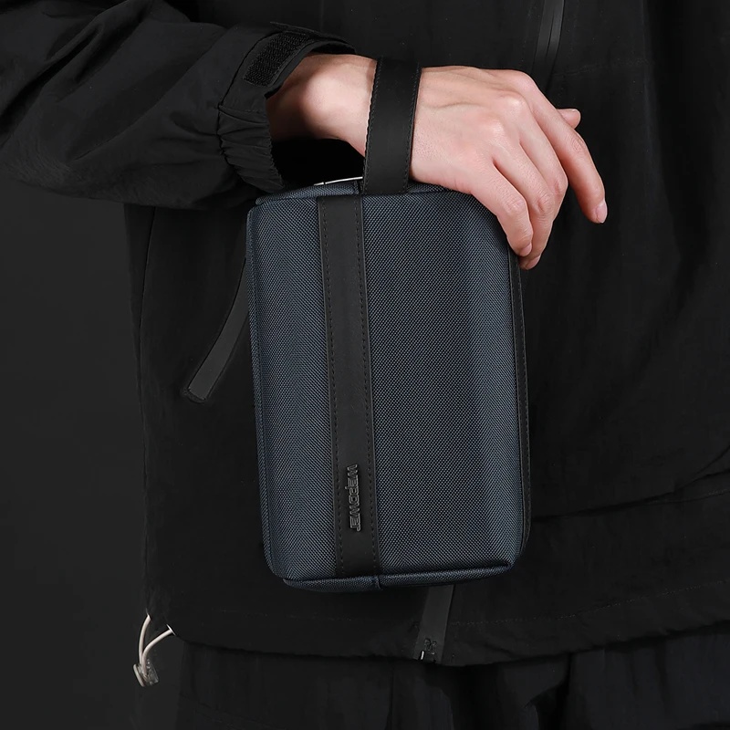 Tas Clutch Pria Baru dengan Ta - Travel Organizer Men ulasan dan harga