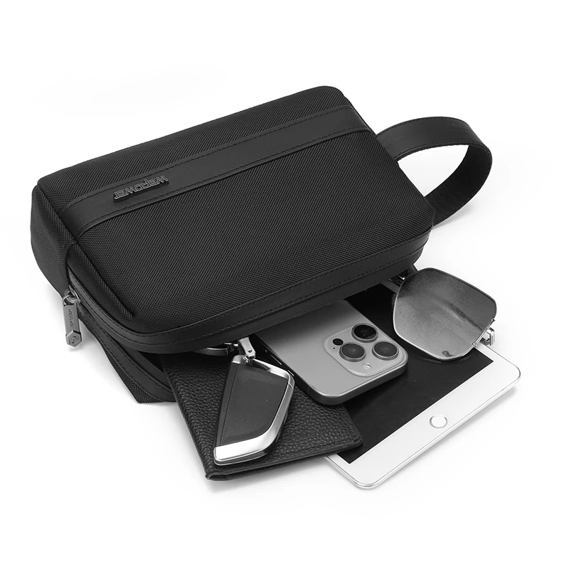 Tas Clutch Pria Baru dengan Ta - Travel Organizer Men ulasan dan harga