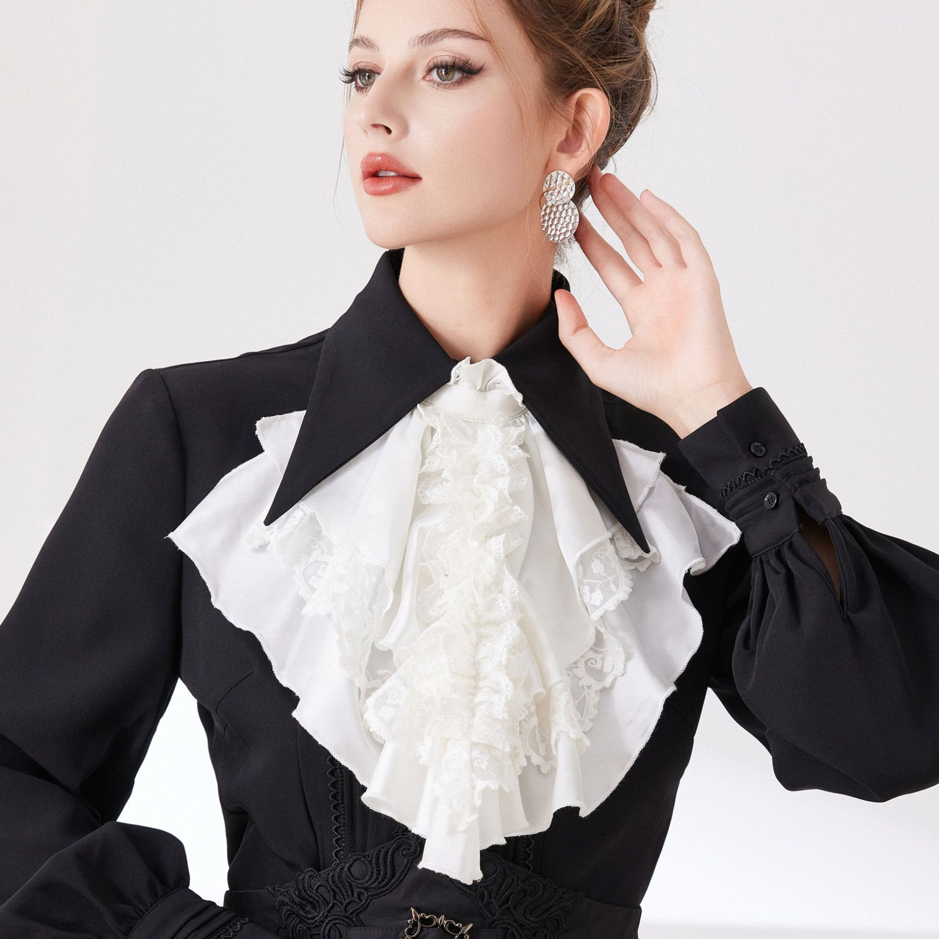 Jabot Victorian untuk Wanita P - Men'S Accessories Vintage ulasan dan harga