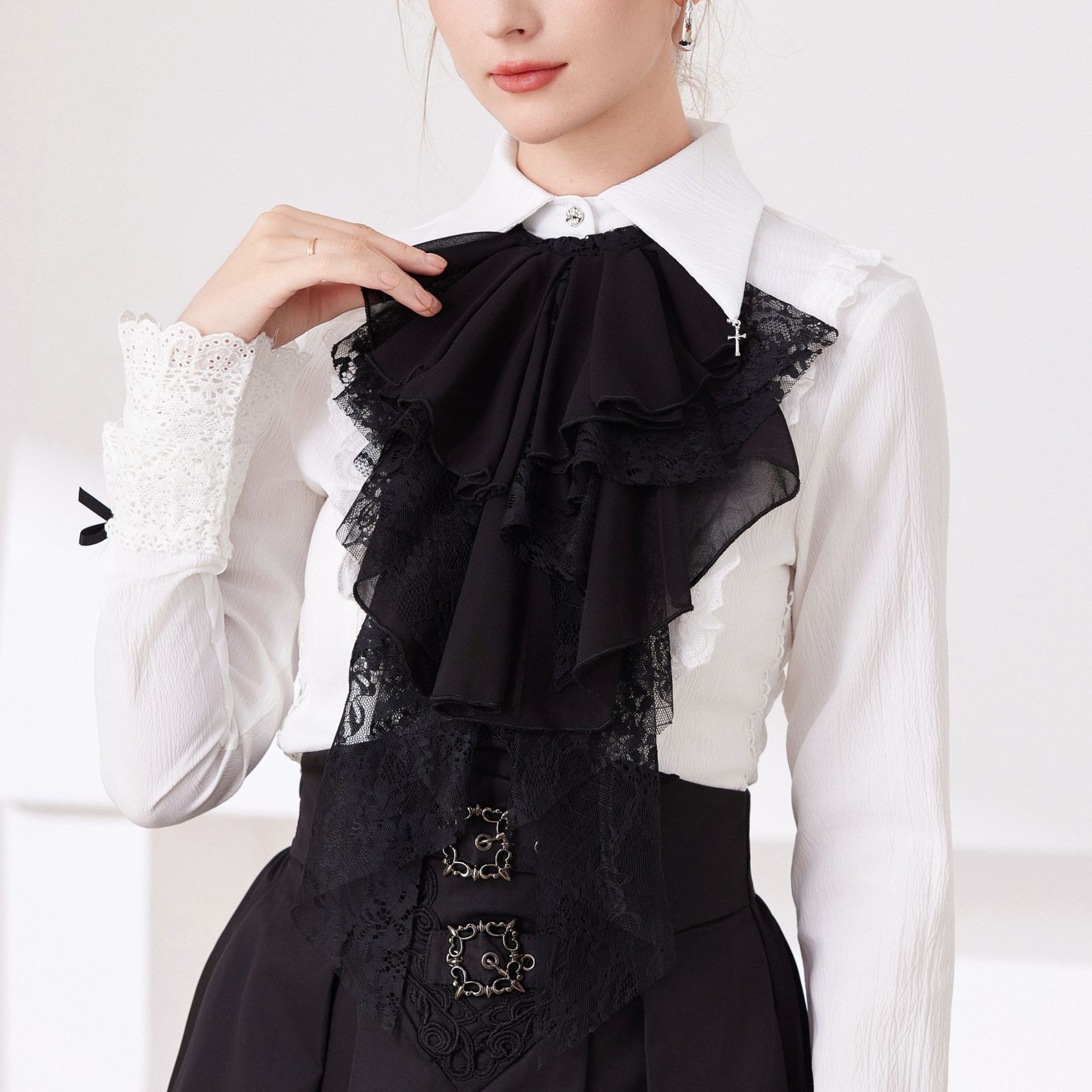 Jabot Victorian untuk Wanita P - Men'S Accessories Vintage ulasan dan harga