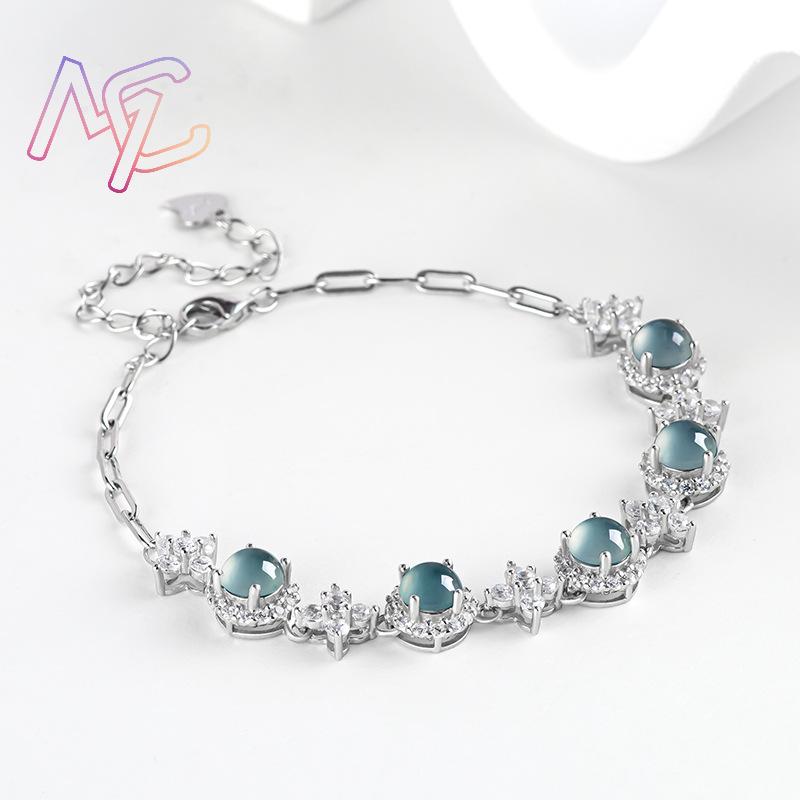 Gelang Giok Biru Myanmar Batu  - Men Accessories To Gift ulasan dan harga