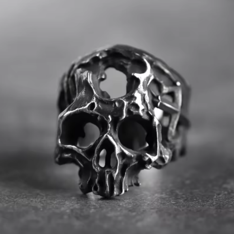 Cincin Tengkorak Hantu Salib H - Men Accessories Bd ulasan dan harga