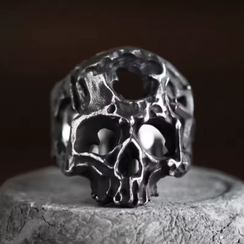 Cincin Tengkorak Hantu Salib H - Men Accessories Bd ulasan dan harga