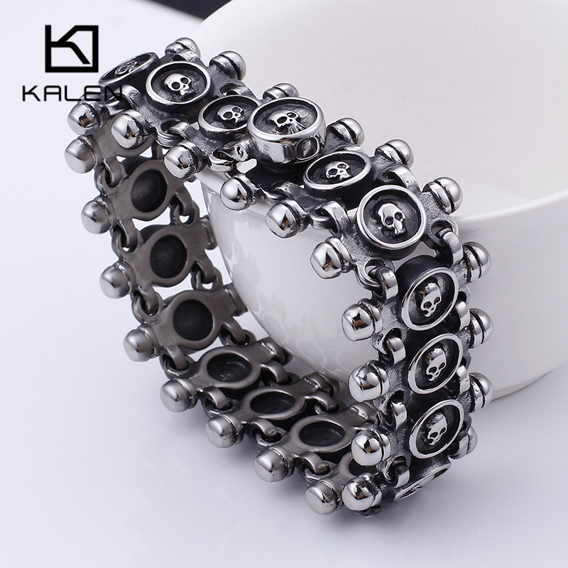 Gelang Tengkorak Vintage Punk  - Men Accessories Bd ulasan dan harga