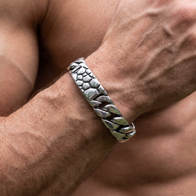 Gelang Rantai Baja Anti Karat  - Men Accessories Bd ulasan dan harga