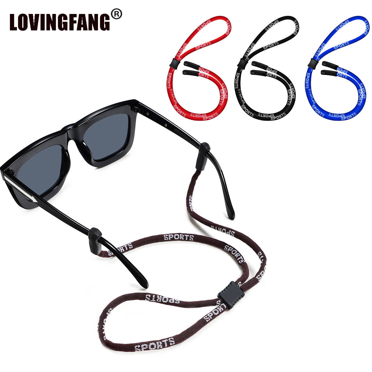 Kacamata hitam anti selip pria - Men Accessories Neck Chain ulasan dan harga