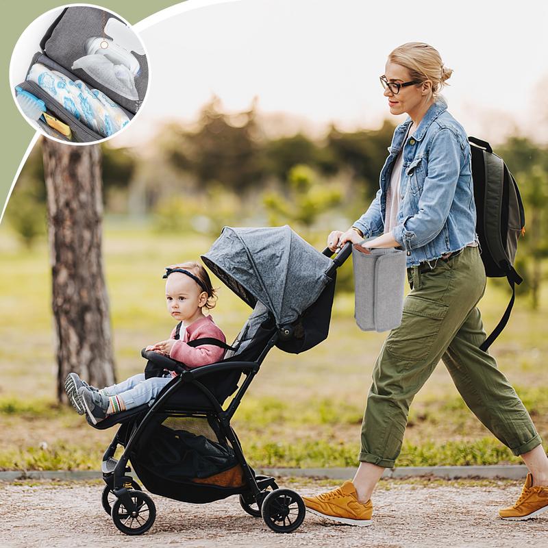 Tas popok kecil lipat portabel - Travel Organizer Men ulasan dan harga