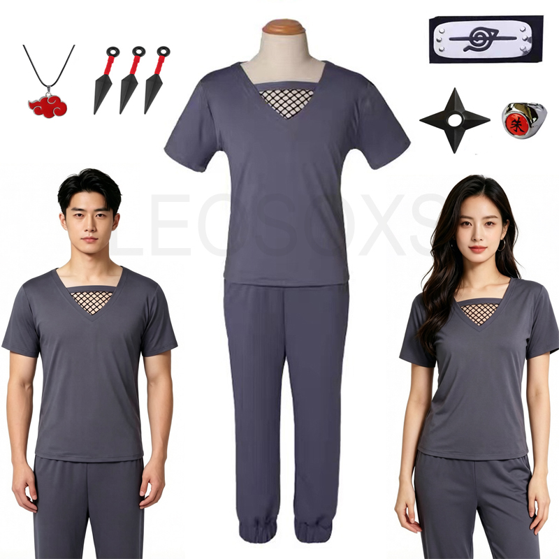 Kostum Cosplay Uchiha Itachi S - Men Accessories Set ulasan dan harga
