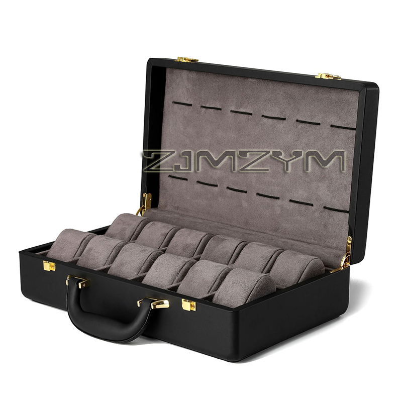 Kotak Jam Tangan 12 Slot, Kota - Travel Organizer Men ulasan dan harga