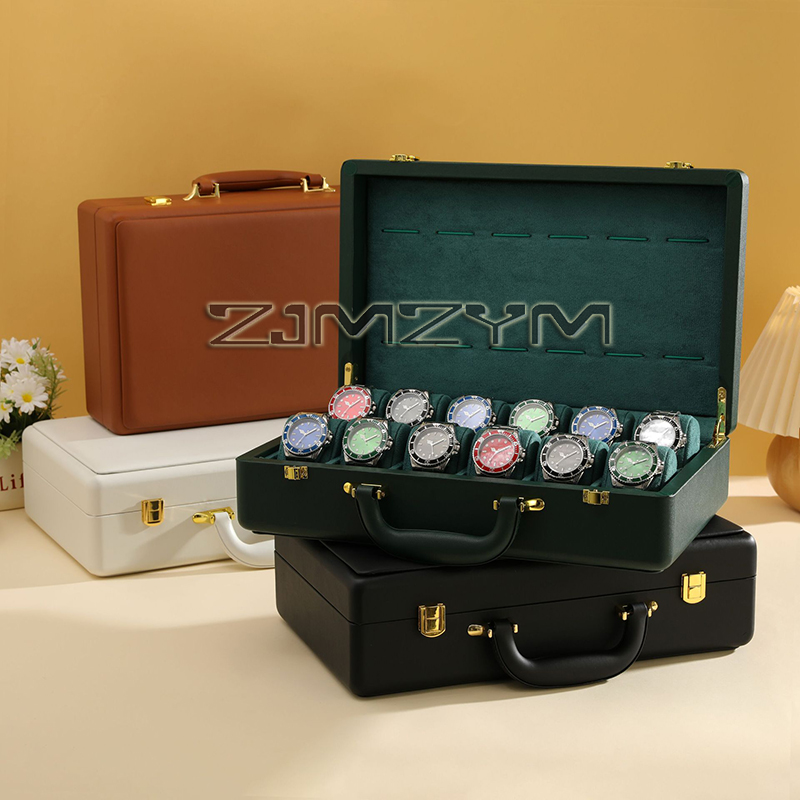 Kotak Jam Tangan 12 Slot, Kota - Travel Organizer Men ulasan dan harga