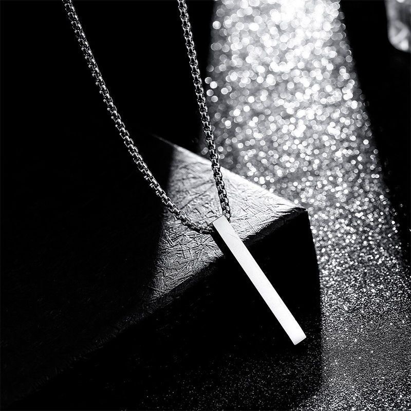 Kalung Liontin Baja Tahan Kara - Men Accessories Neck Chain ulasan dan harga