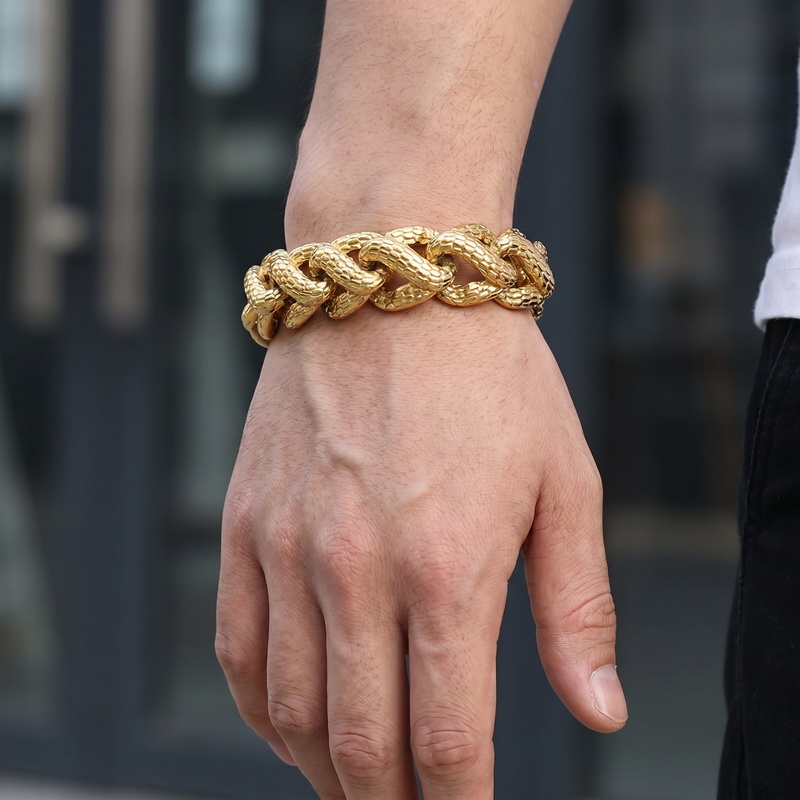Gelang Pria Kalen Snake Skin C - Men Accessories Bd ulasan dan harga
